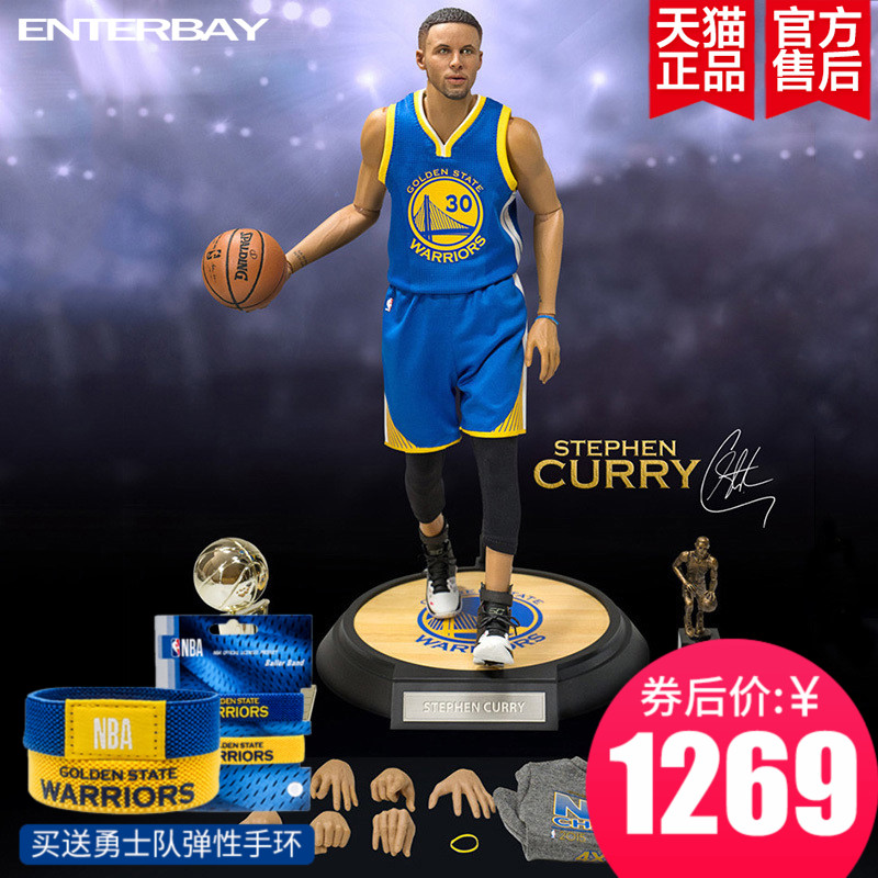 ENTERBAY庫裡2.0兵人EB籃球玩偶1/6NBA模型Curry手辦可動公仔人偶
