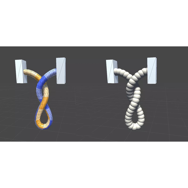 Unity3D Obi Rope6.5.4高级绳索绳子模拟工具物理插件-图3