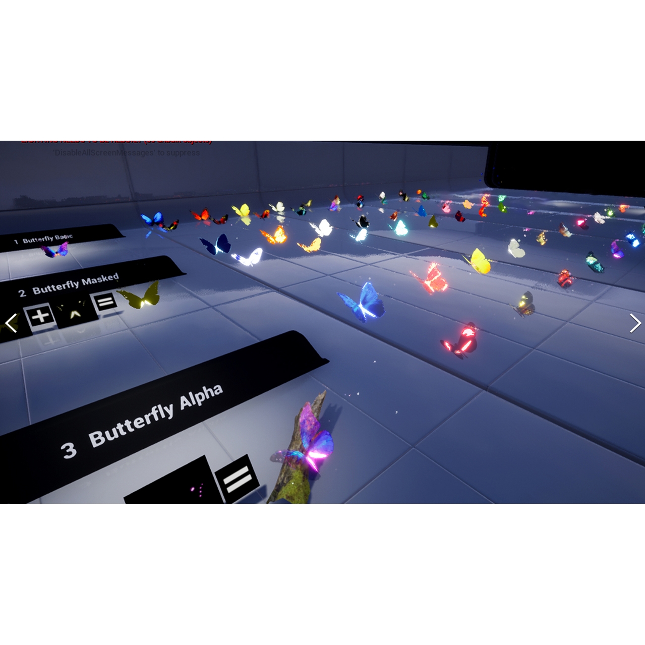 UE4UE5 Butterfly Particles 多彩梦幻蝴蝶粒子氛围技能特效 - 图2