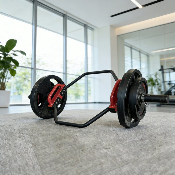 Gym commercial hexagonal barbell