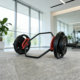 Gym commercial hexagonal barbell