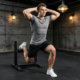 Thickened non-slip Bulgarian squat rack