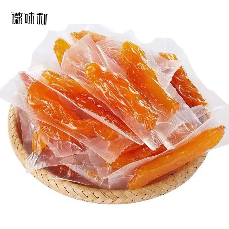 红薯干软糯倒蒸地瓜干原味带皮小香薯番薯干年货节休闲零食小吃 - 图3