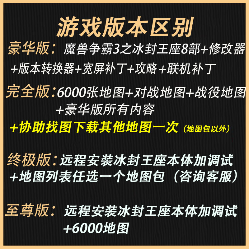 魔兽争霸3之冰封王座PC单机游戏中文版安装包含千张魔兽地图下载 - 图2