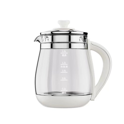 通用美的养生壶玻璃配件家用茶壶通用4环养生壶体多功能玻璃壶身 - 图3
