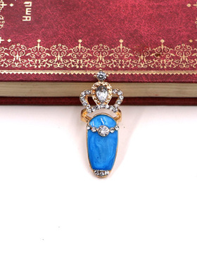 欧美风彩釉舞台表演摄影指甲套