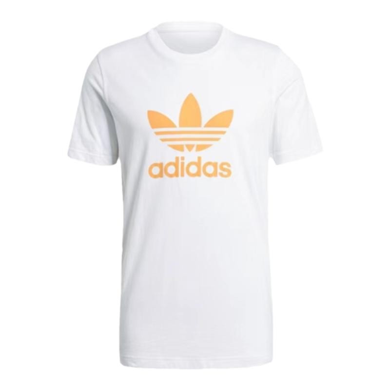 Adidas/阿迪达斯TREFOIL T-SHIRT三叶草男子印花短袖T恤衫 GN3486 - 图3