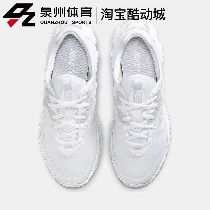 Nike/耐克 REACT女子透气休闲运动轻便低帮耐磨跑步鞋 CN8203-100 - 图0