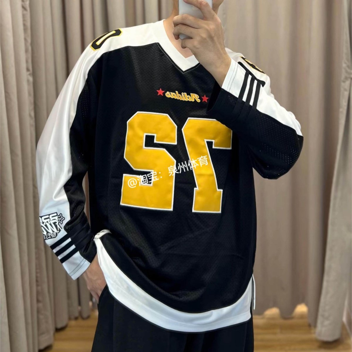 adidas三叶草马思纯宽松男女长袖T恤JG1338JD8174KA8003KA8004,淘宝优惠券,粉丝福利购,淘宝优惠卷