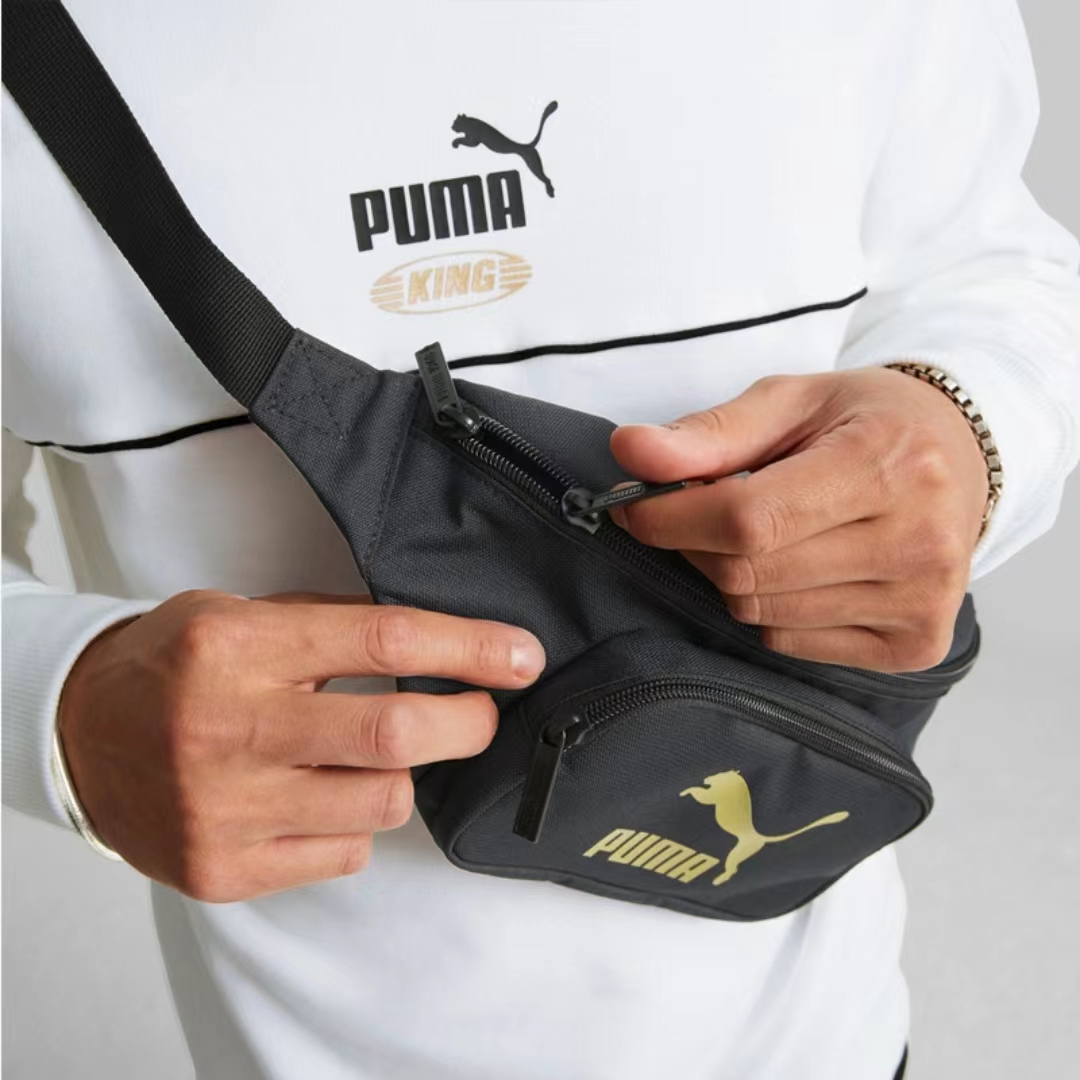 Puma/彪马Originals Urban系列男女徽标织物单肩包腰包 079226-01 - 图0