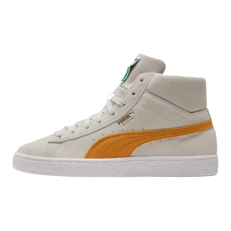 Puma/彪马Suede Mid XXI男女运动休闲轻便透气高帮板鞋 380205-01 - 图3