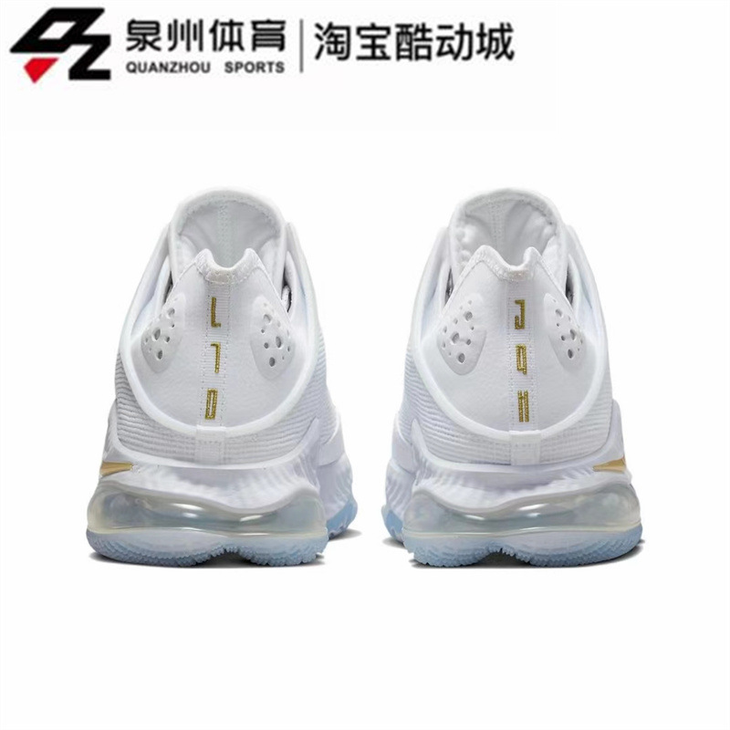 Nike/耐克LEBRON 19 LOW詹姆斯男女实战防滑耐磨篮球鞋DV3334-100 - 图2