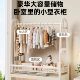 Floor-standing clothes rack bedroom coat rack storage clothes drying rack