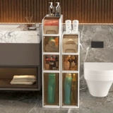 Ванная комната, туалет туалета в ванной комнате, шкаф для хранения туалета может бесплатно установить шкаф для посадки