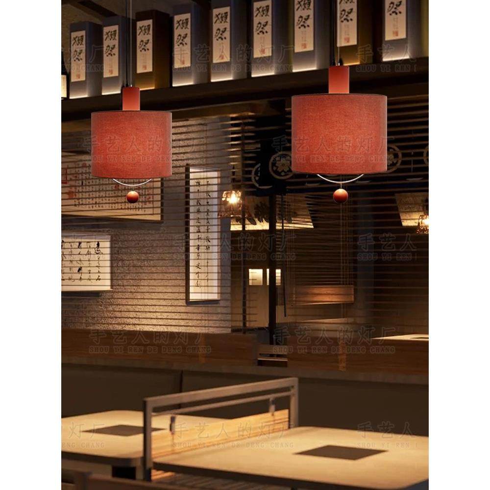 日式餐厅复古创意实木饭店餐饮卡座卧室书房吧台民宿酒店床头吊灯,淘宝优惠券,粉丝福利购,淘宝优惠卷