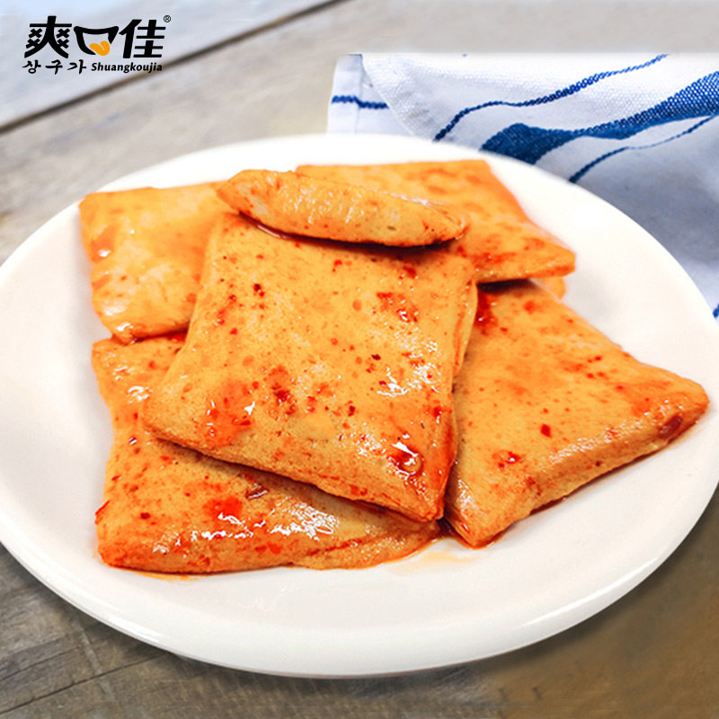 爽口佳鲍汁小包装鲍鱼汁ins鱼豆腐 爽口佳豆腐干
