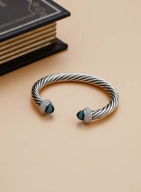 镶嵌欧美宝石简约纯银