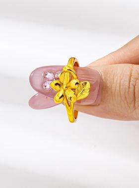 越南沙金茉莉花饰品套装