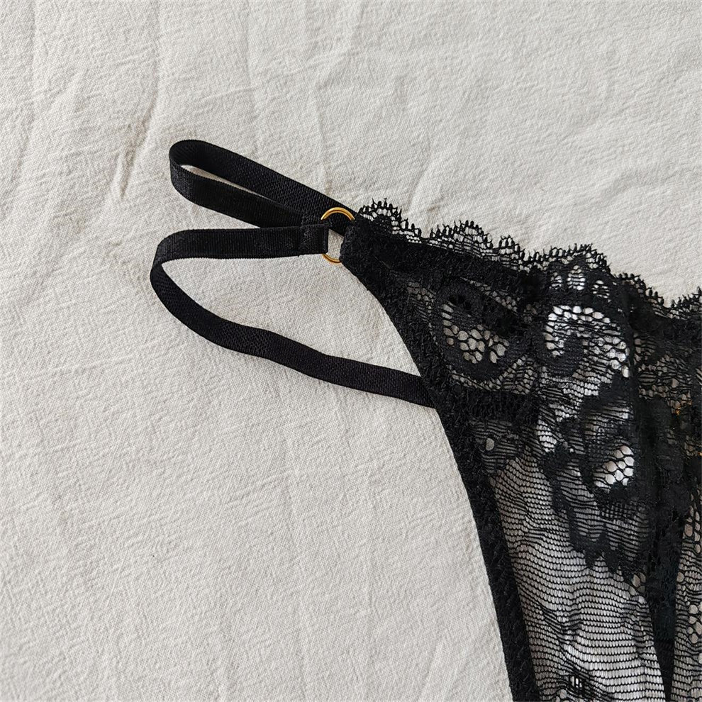 D12-52女式中低腰舒适性感丁字裤T裤黑色蕾丝大码胖MM一根带,淘宝优惠券,粉丝福利购,淘宝优惠卷