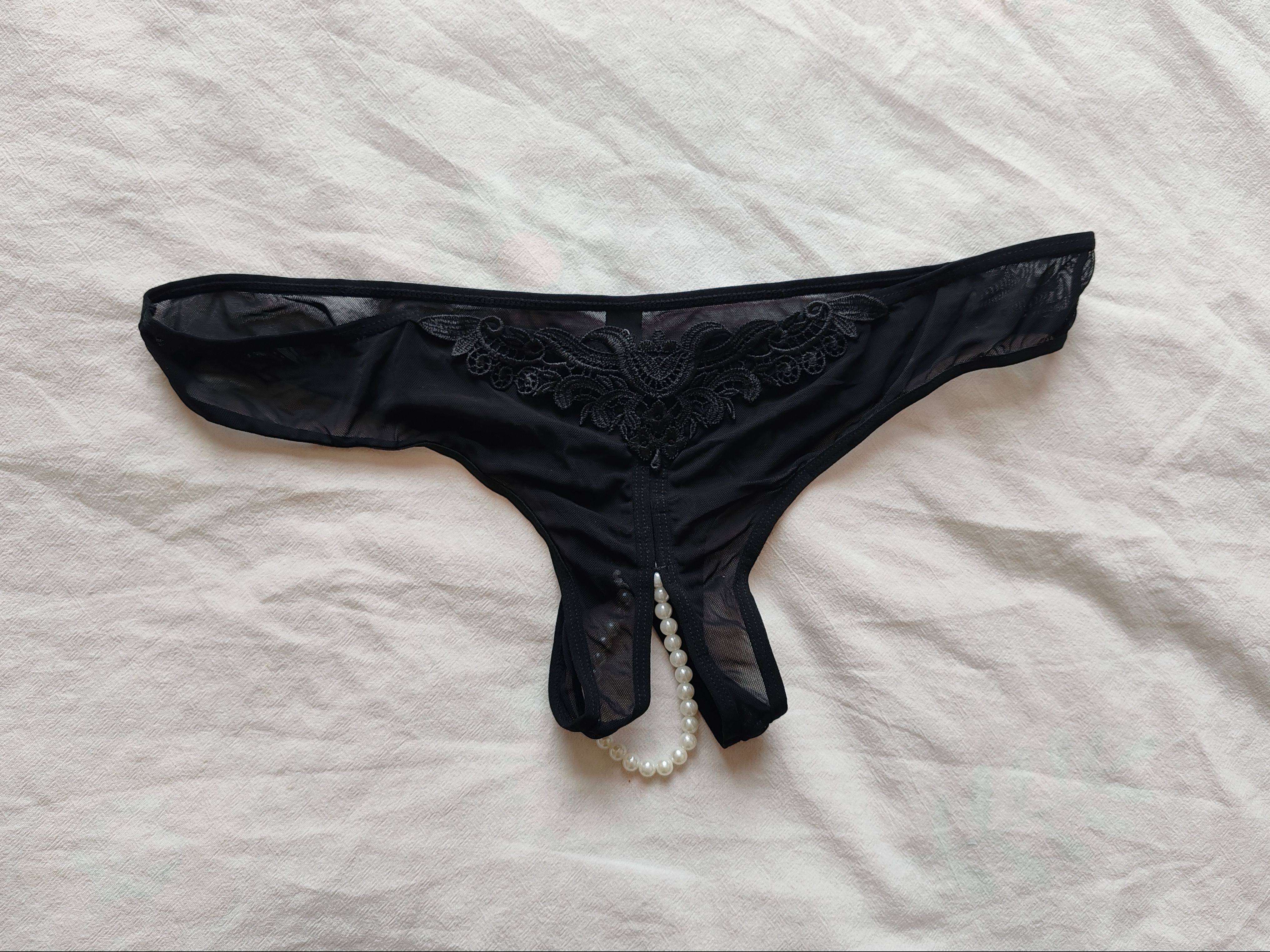 D44-14大码胖mm胖女人丁字裤内裤T裤开裆带珠子200斤300斤欧美,淘宝优惠券,粉丝福利购,淘宝优惠卷