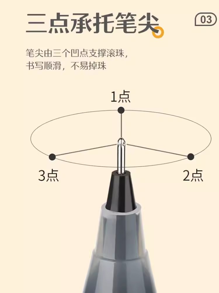 新品P500金标考试笔 日本PILOT百乐P50针管中性笔0.5mm水笔大容量学生刷题笔练字顺滑签字笔蓝黑红墨蓝绿紫色 - 图3