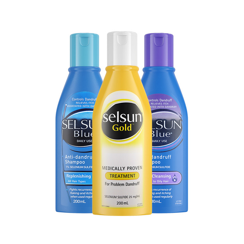 澳洲进口selsun blue去屑女洗发露 discountdrugstores海外洗发水