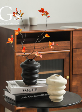 【热卖爆款】白色陶瓷花瓶摆件