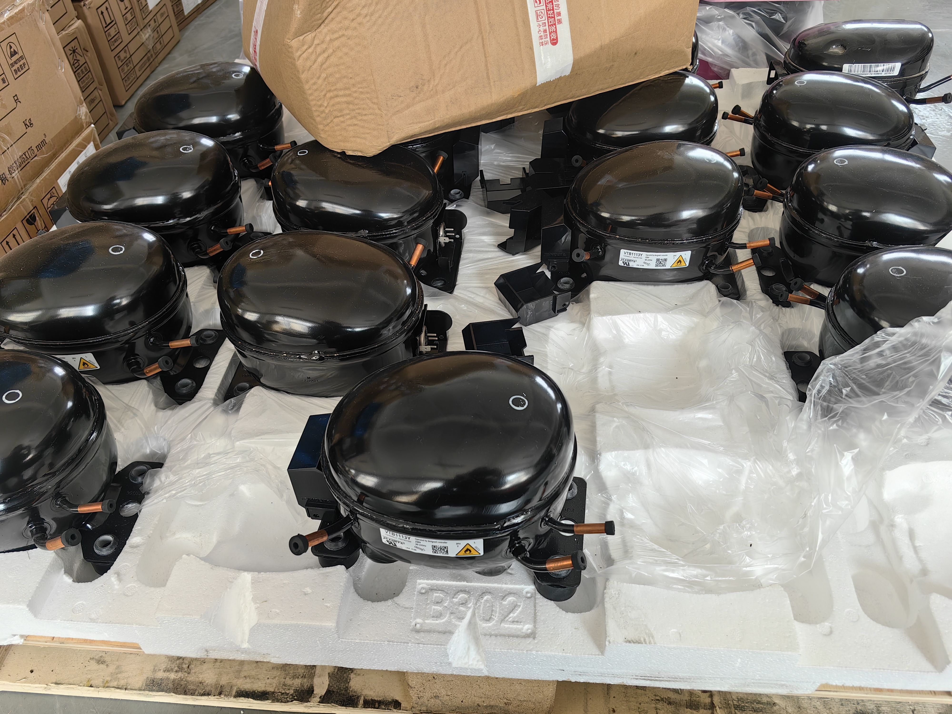 苏宁极物小Biu冰箱JSE4628LP压缩机原厂VTB1113Y