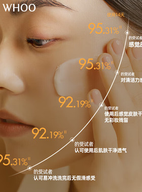 后拱辰享洁面乳清洁保湿180ml