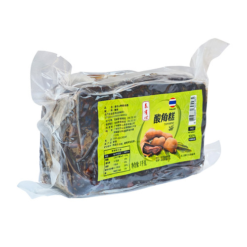 泰有心 酸角糕1kg/袋泰国特产无核木罕高钙水果制品冲泡水烹饪用 - 图1