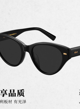 木九十新款猫眼太阳镜
