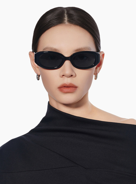 木九十窄框墨镜潮流太阳镜