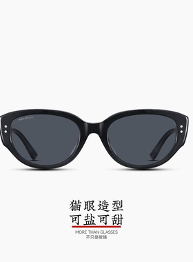 木九十新款猫眼太阳镜