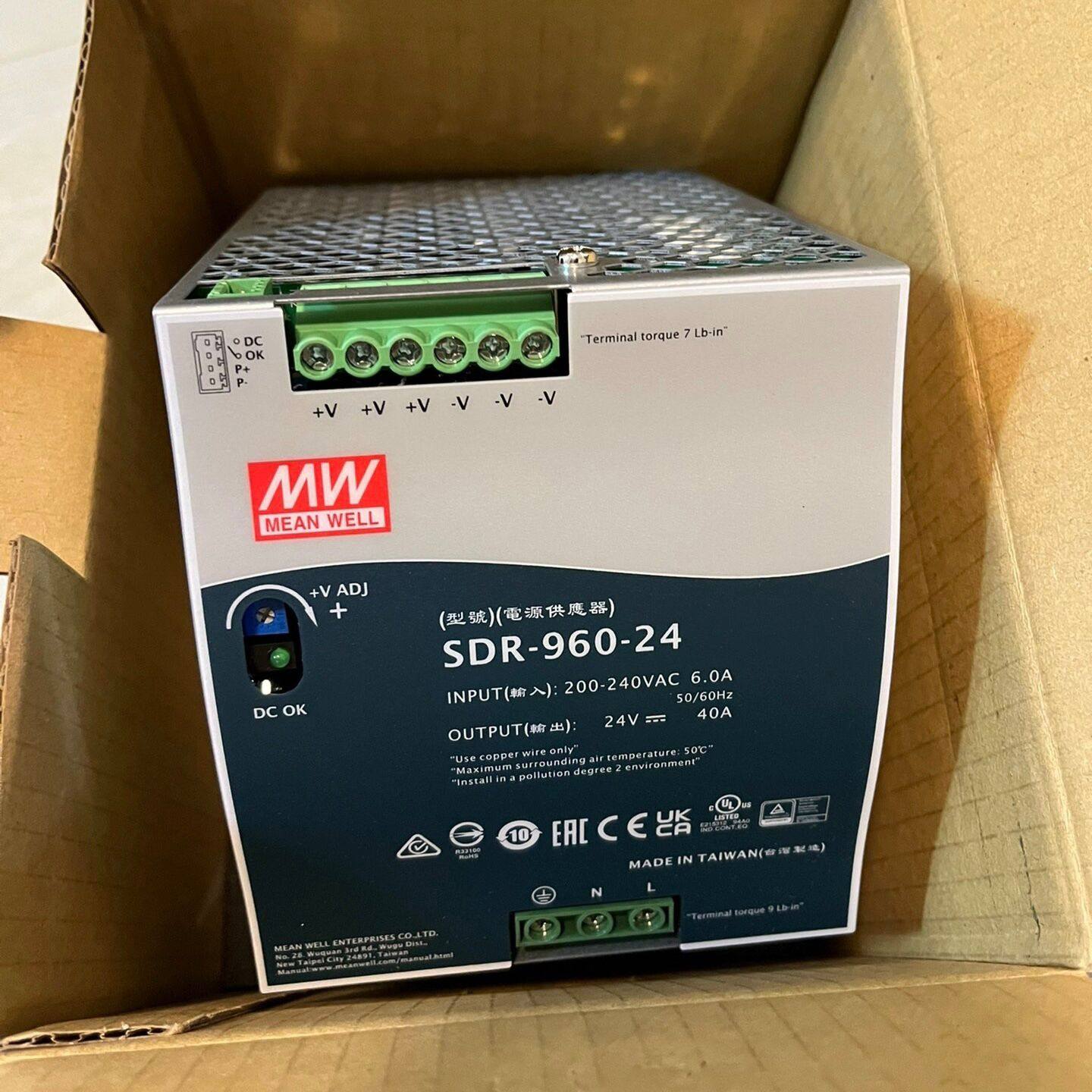 台湾明纬SDR-75/120/240/480/960导轨式24/48V开关电源12V直流PFC,淘宝优惠券,粉丝福利购,淘宝优惠卷