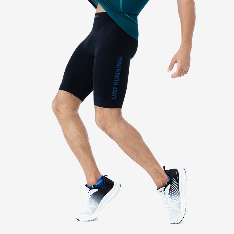 uto悠途压缩男马拉松女透气打底裤 uto悠途运动中长裤／短裤