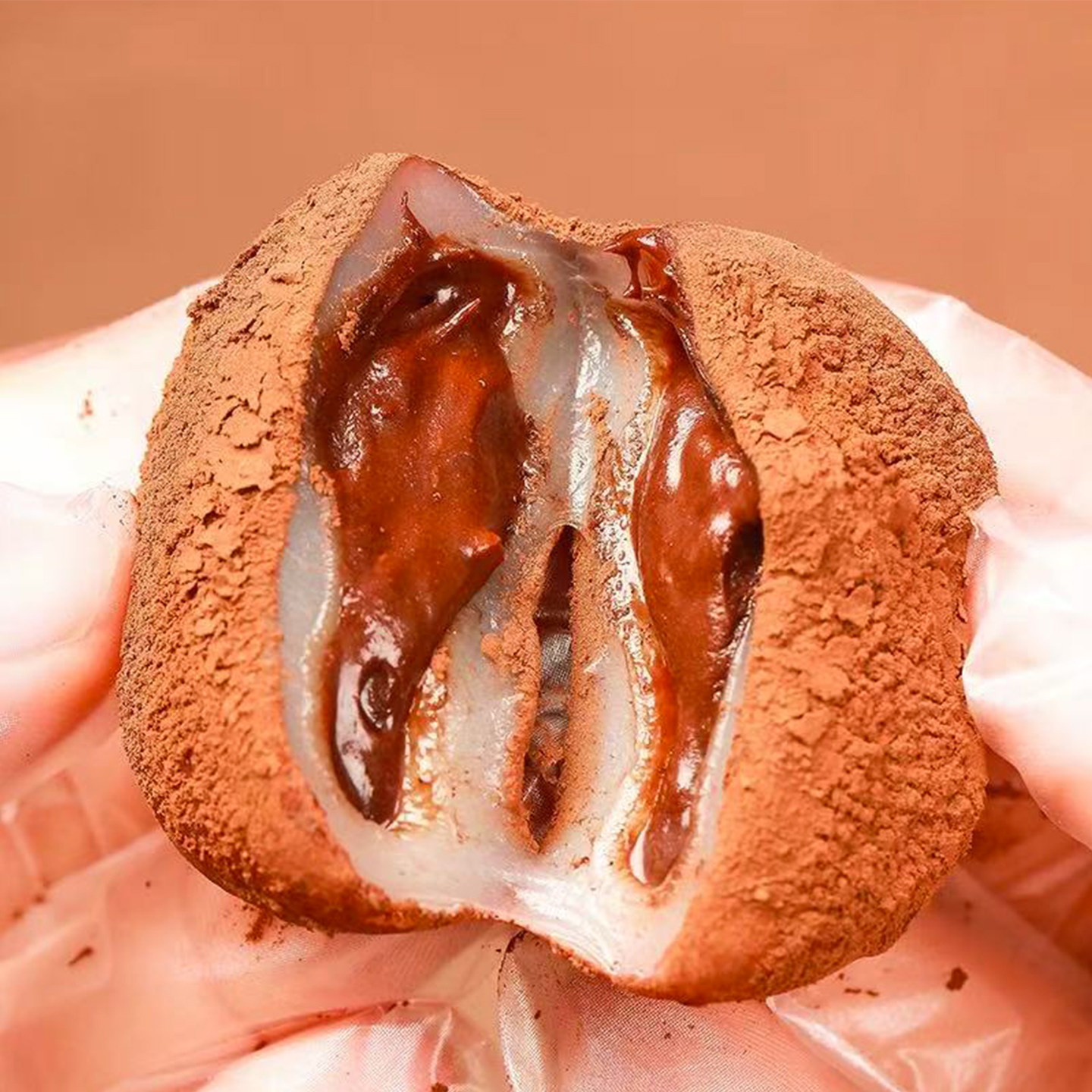 元汽菓子生巧福团巧克力味大福糯米糍粑网红爆款糕点面包小吃零食,淘宝优惠券,粉丝福利购,淘宝优惠卷