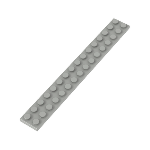 适用乐高4282积木 2x16基础板小颗粒高砖创意MOC薄片零件拼装散件 - 图0