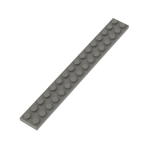 适用乐高4282积木 2x16基础板小颗粒高砖创意MOC薄片零件拼装散件 - 图1