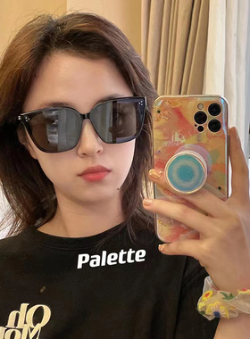 GM新款大框墨镜女韩系防紫外线