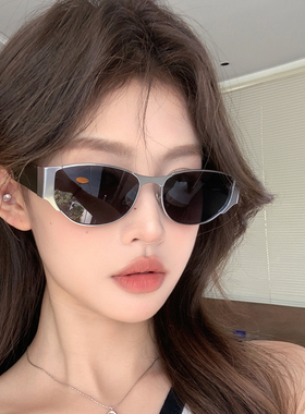 欧美风多边形太阳镜女高级感气质