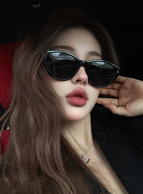 新款星星米钉圆框套镜墨镜遮阳