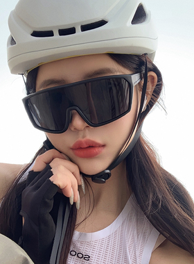 骑行登山运动偏光太阳镜复古风女