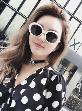 周扬青同款女个性街拍太阳眼镜