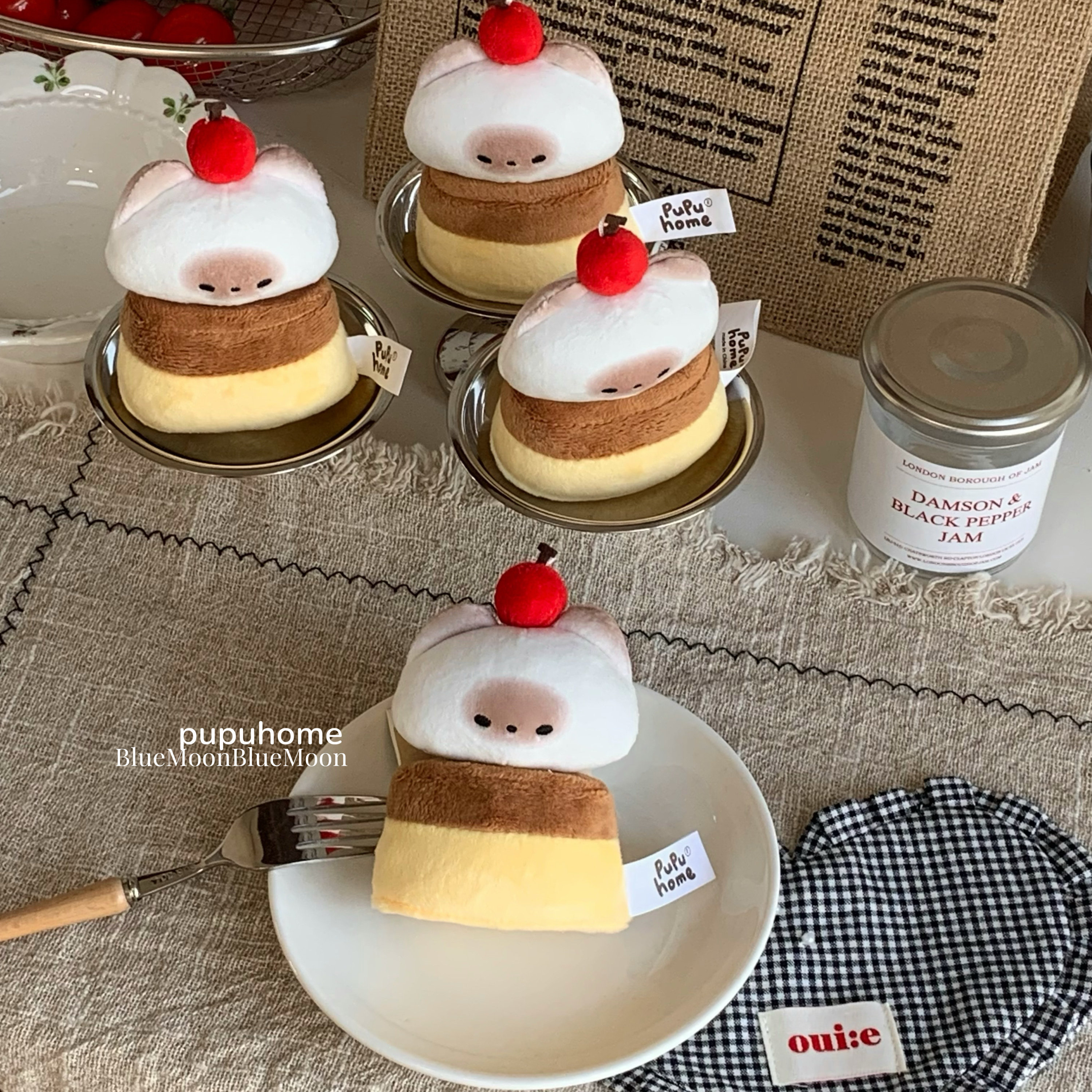 pupuhome馒头猫布丁系列双肩包痛包斜挎包小挂件,淘宝优惠券,粉丝福利购,淘宝优惠卷