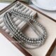 925 silver Shijia pearl necklace light luxury French Shijia pearl necklace female pearl clavicle chain fever blogger
