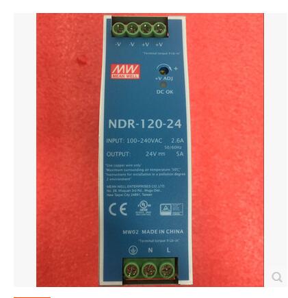 NDR明纬75/120/240/480w开关电源12v24v48v导轨直流10a适配变压器 - 图1