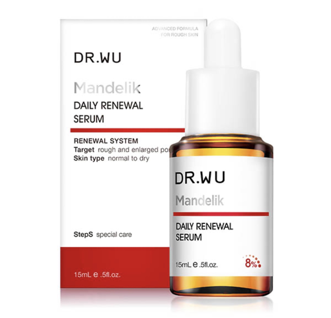 台湾代购正品DR.WU达尔肤8%18%焕肤杏仁酸5ml15ml30ml去闭口粉刺-图3