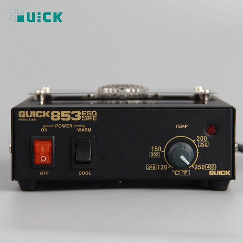 QUICK快克853/870BGA拆焊返修加热台恒温SMT预热回流加热平台_虎窝淘