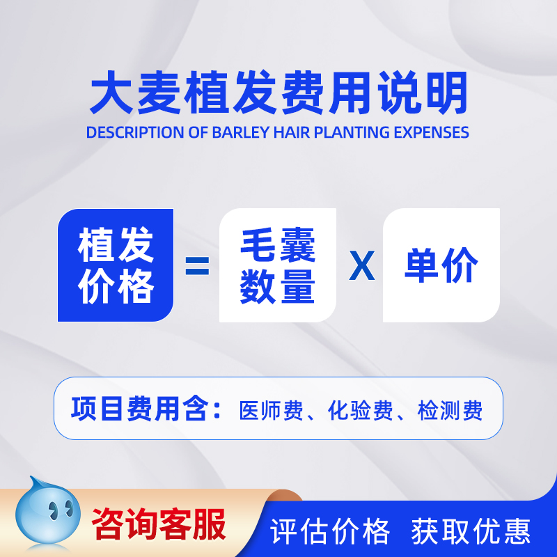 大麦微针植发 疤痕微针种植1000单位 发际线种植头顶稀疏加密种植 - 图1