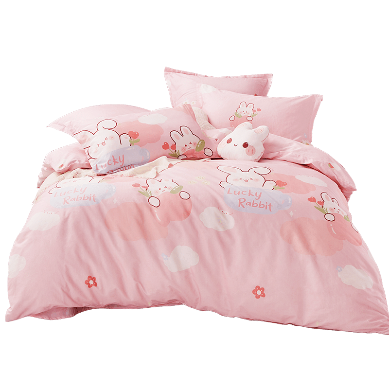 【新品】罗莱儿童春夏全棉卡通床单 罗莱儿童床品套件/四件套/多件套